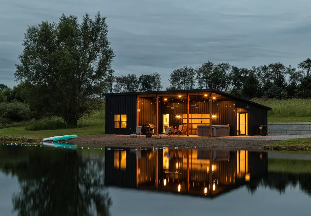 MODERN TINY HOME VILLA w/ Private Pond 