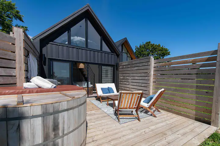 Modern Ocean Front Tiny House in LaHave, Canada