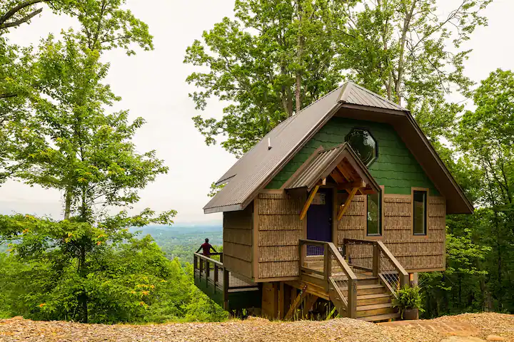 The Enchanting Three-Story Airy Tree House Resort