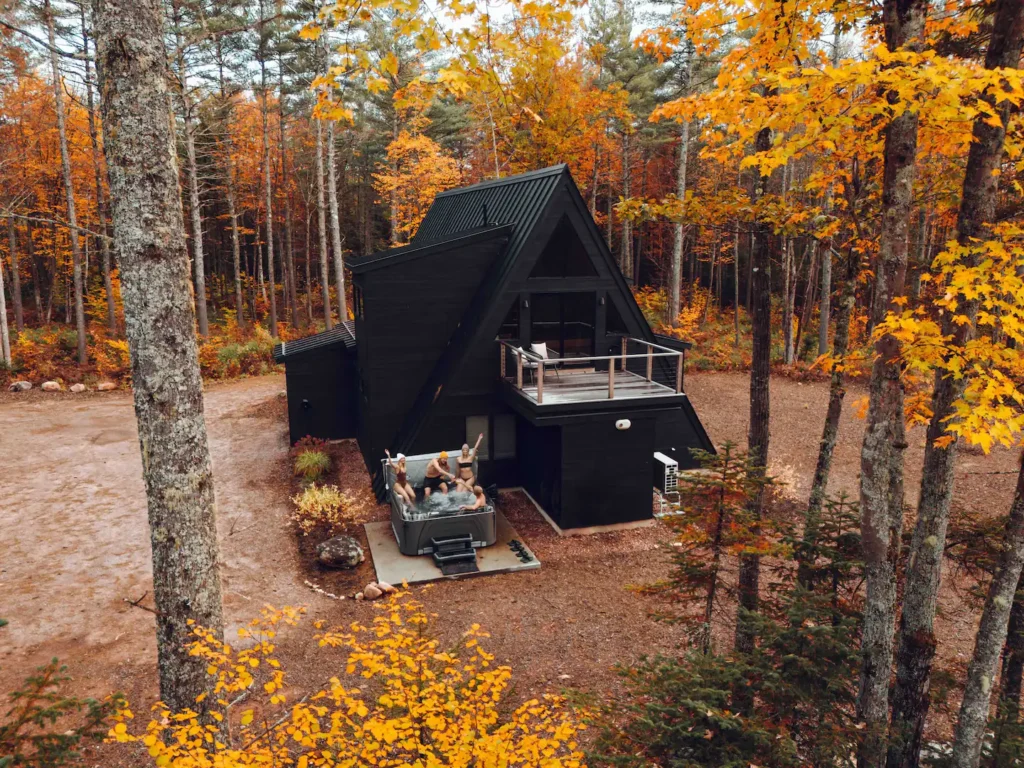 Exploring Maine’s Exquisite 2700-ft A-frame Cabin