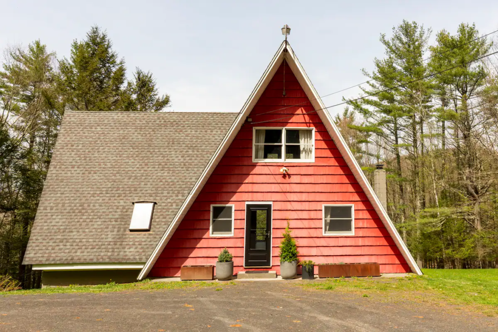 A Detailed Exploration of the Double A-Frame Cabin