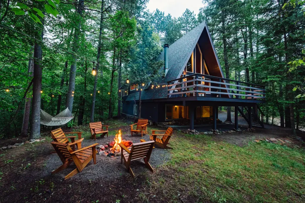 A-Frame in the vicinity of Whiteface Mountain & Lake Placid, New York