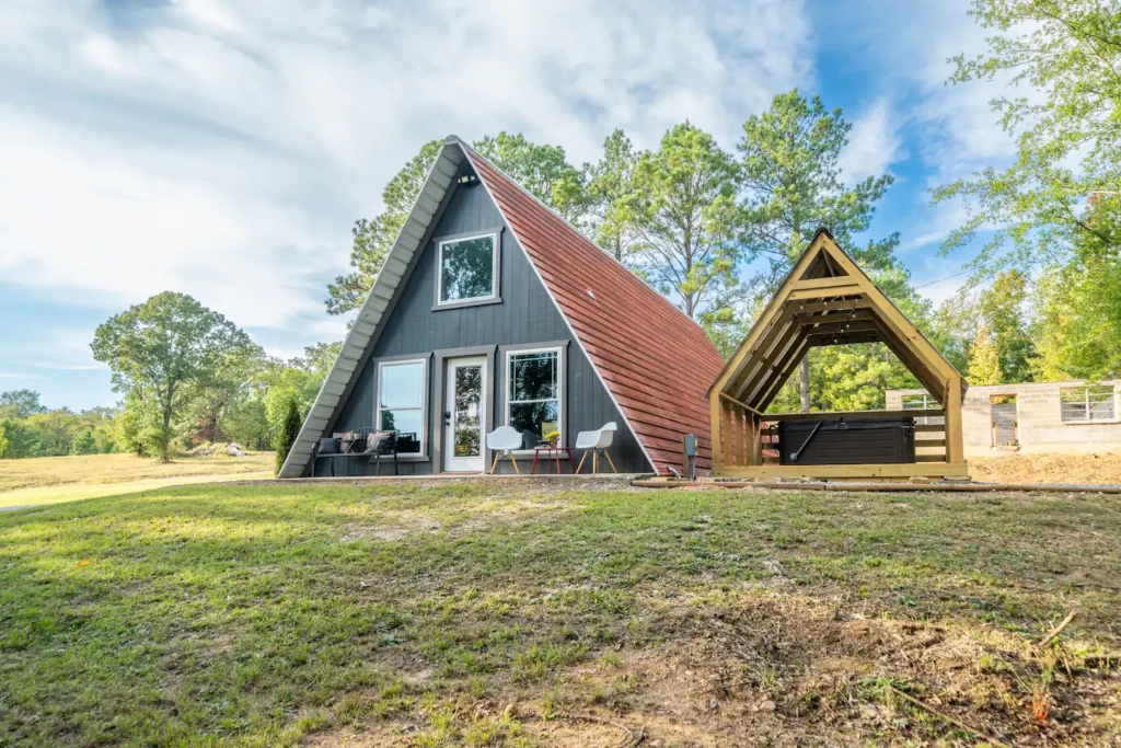 Cozy Fires And Stunning Views: Inside The A-Frame Cabin