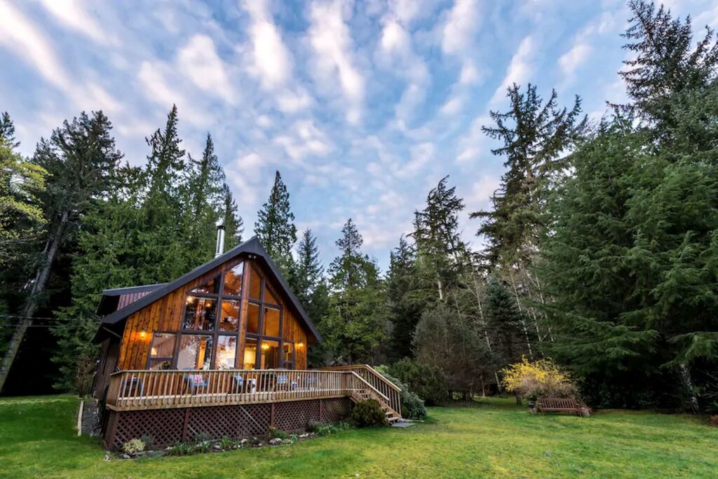 British Columbia’s Hidden Gem: The Amazing A-Frame Cabin