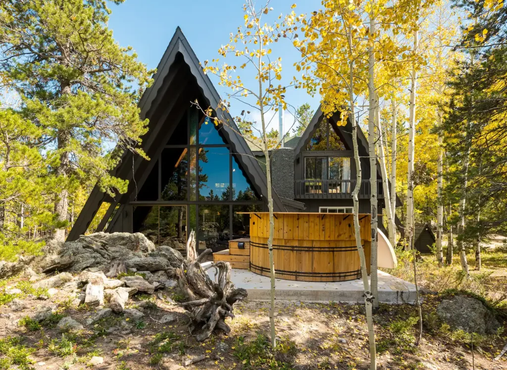 A-Frame House Living: Comfort, Style, And Mountain Views