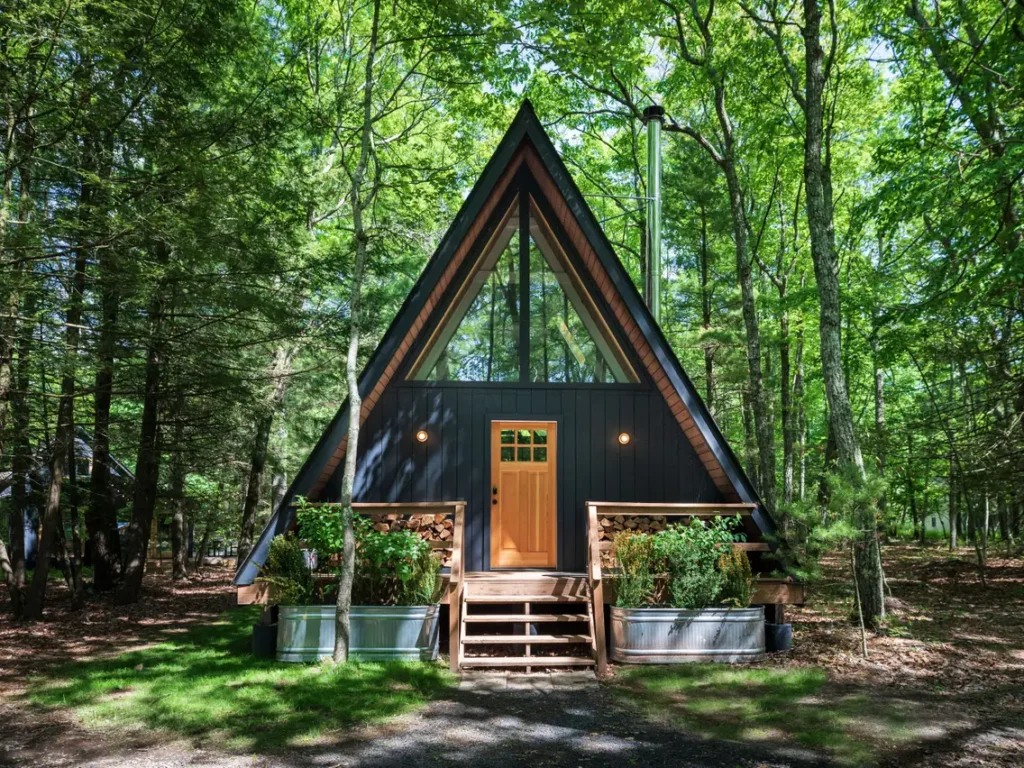 Ultimate Retreat: A-Frame Cabin With Panoramic Views