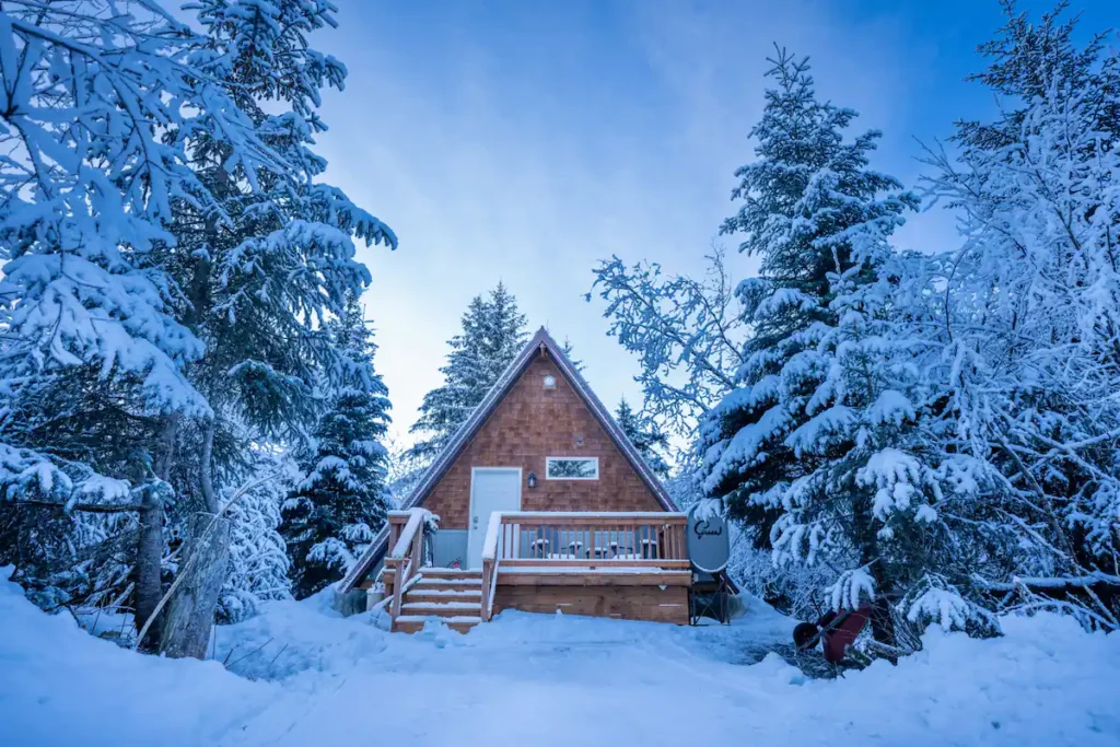 A-Frame Cabin Elegance: Unveiling Glacier Creek In Seward