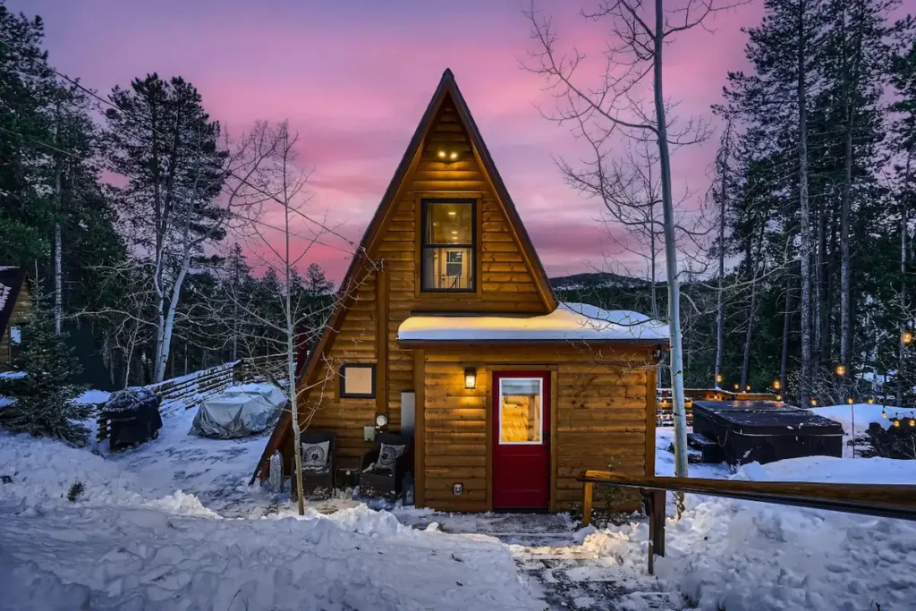 A-Frame Cabin Living: A Tranquil Escape The Heart Of Nature