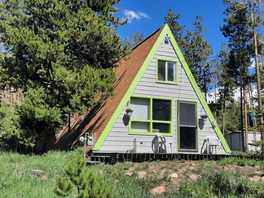 Rustic Retreat: A Tour Inside the Charming A-Frame Cabin