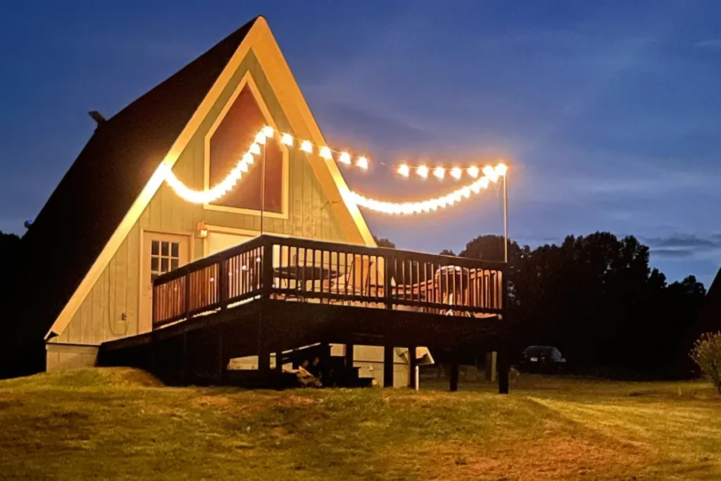 A-Frame Cabin Bliss: Inside The White Oak Retreat