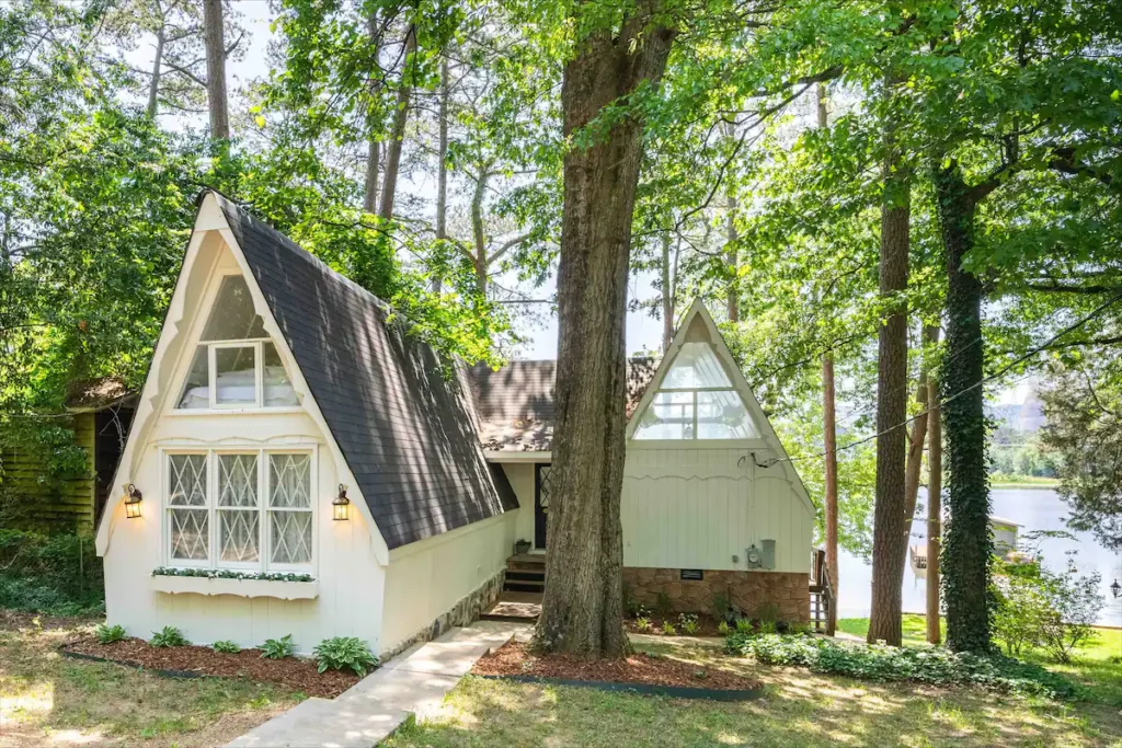 A-Frame Cabin In The Heart Of Nature: A Home Tour And Review