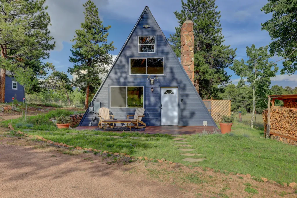 A-Frame Cabin Charm: Cozy Living With Mountain Magic