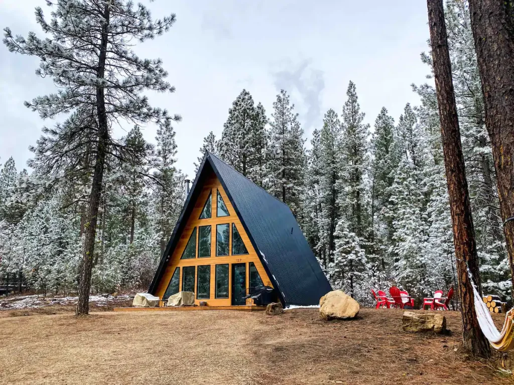 The Best A-Frame Cabin Bliss In Garden Valley And Enchanting