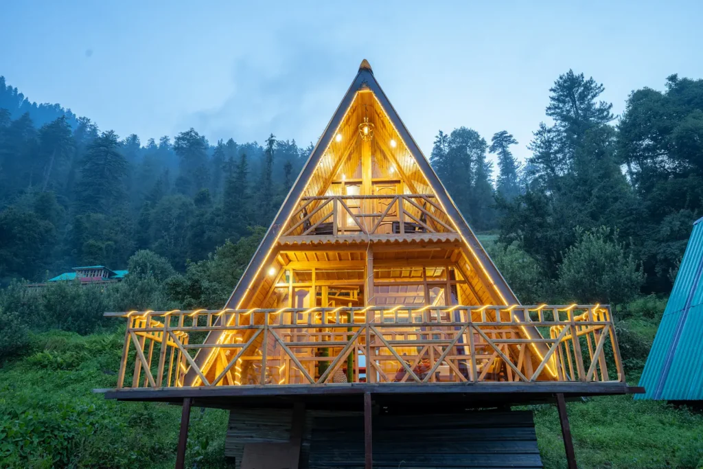 Cozy Comforts And Scenic Views: Our A-Frame Cabin Unveiled