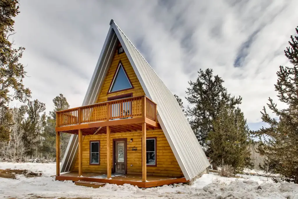 Luxury In The Wilderness: A Home Tour Of Moose Creek A-Frame Cabin