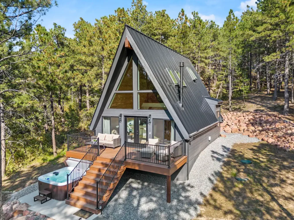 A Colorado Dream: Exploring The Unique Features Of An A-Frame Cabin