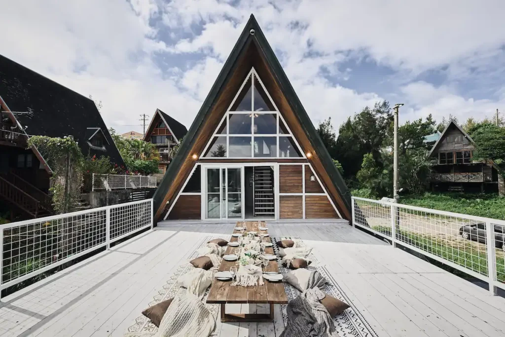 Rustic Elegance: Exploring The Charm Of An A-Frame Cabin Retreat