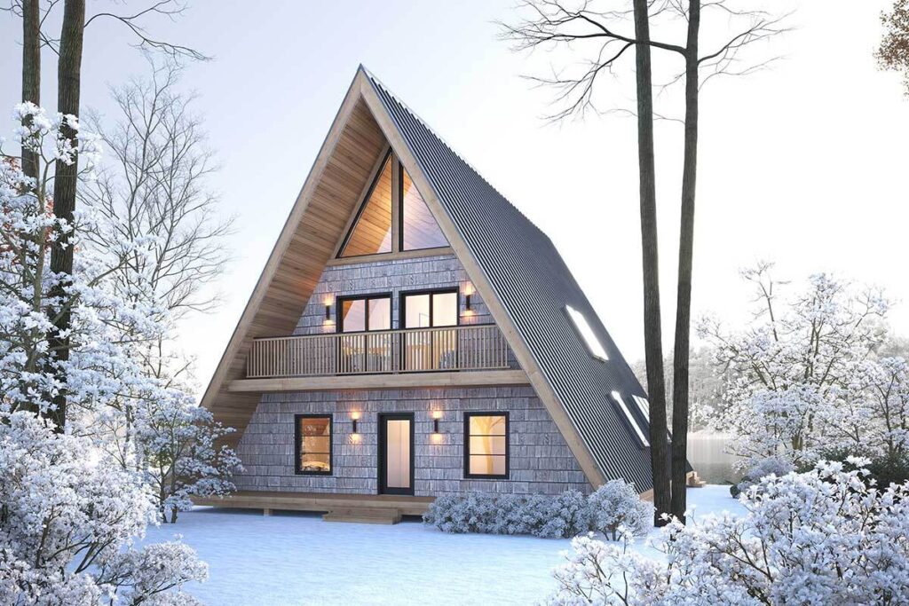 Summit Serenity: Discovering The Allure Of The A-Frame Cabin