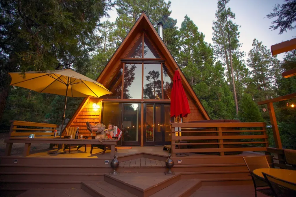 Discovering Tranquility: A-Frame Cabin Bliss In Fern Valley