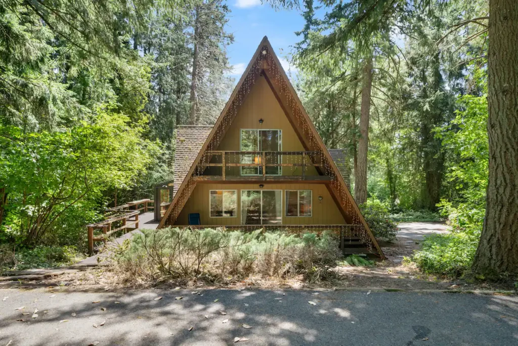 Rustic Retreat: The Allure Of An A-Frame Cabin Home