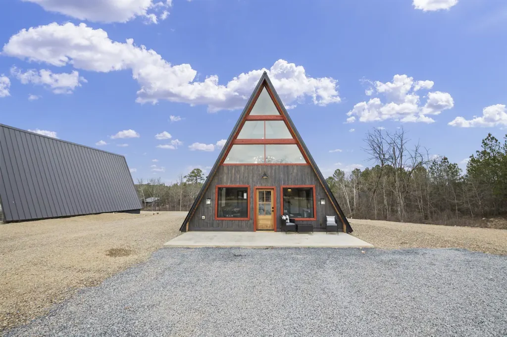 Gorgeous A-Frame Cabin Where Luxury Meets Nature’s Beauty