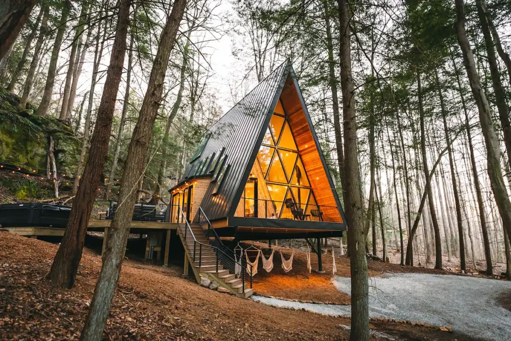 The Best A-Frame Cabin A Luxurious Escape Into Nature