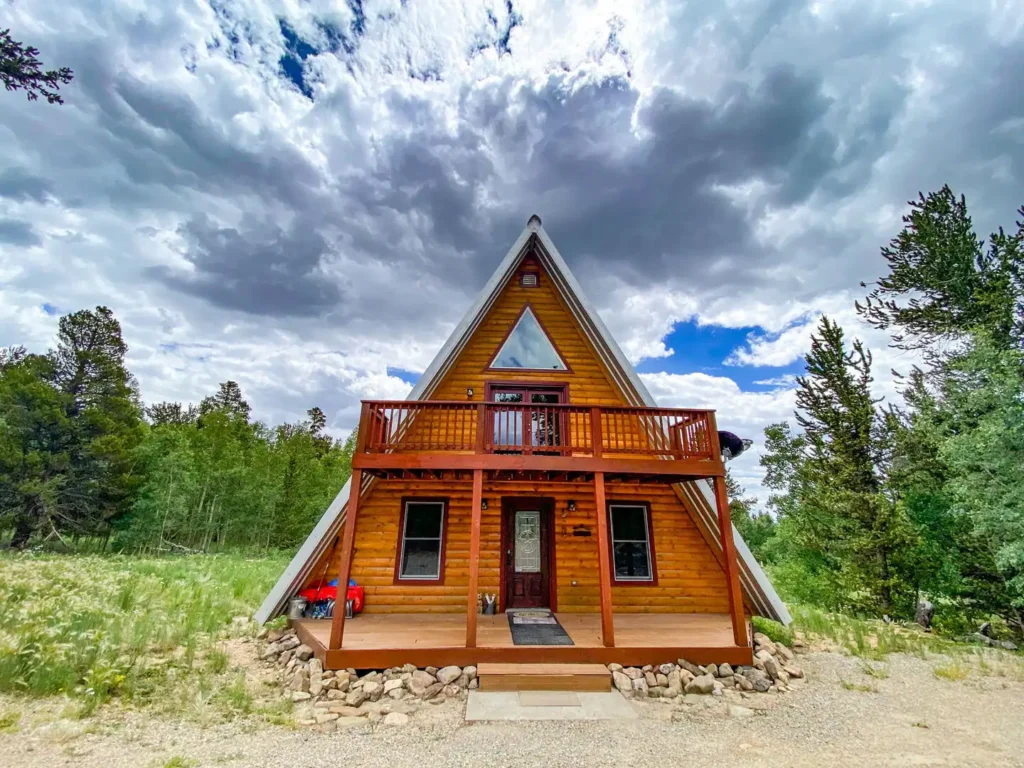 Unique A-Frame Cabin Unveiling The Charm Of Moose Creek Chalet