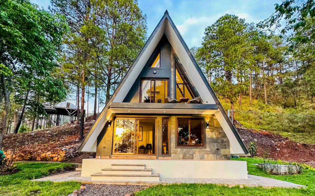 Fantastic A-Frame Cabin Discovering The Tranquil Beauty Of Hideaway