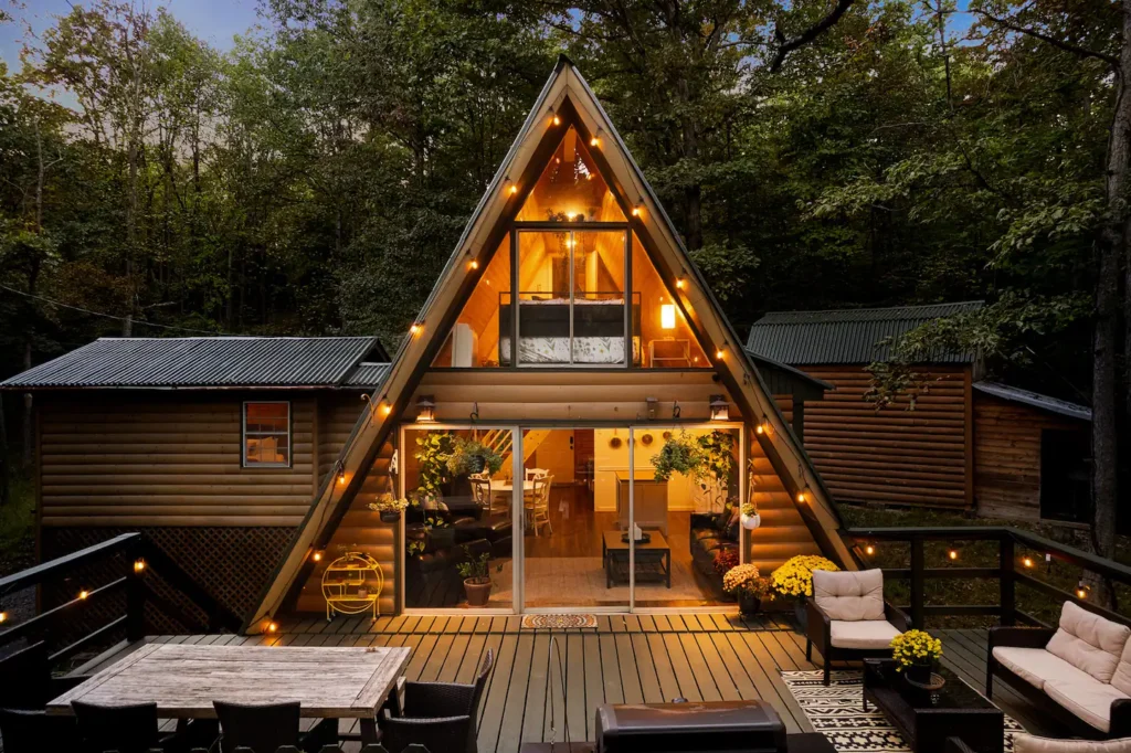 The Wizard’s Chalet: Your Dream A-Frame Cabin Escape Awaits