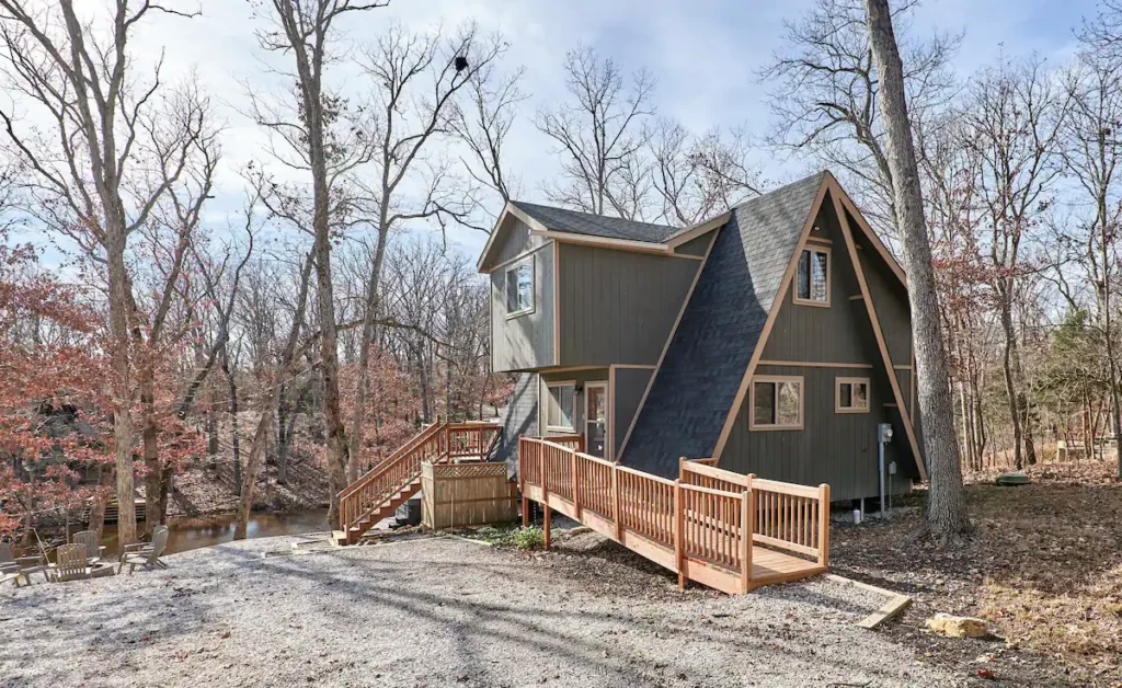 Stunning A-Frame Cabin A Cozy Haven In The Heart Of Nature