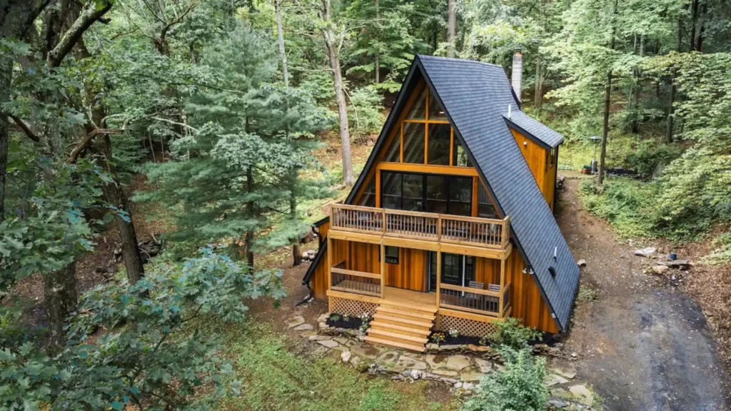 Fantastic A-Frame Cabin Exploring The Unique Features