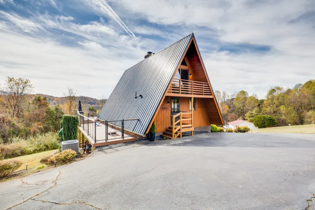 Stunning A-Frame Cabin Exploring The Luxuries Of Stargazer