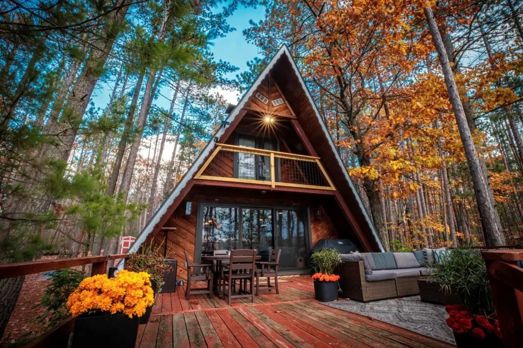 Magical A-Frame Cabin Retreat At Veaux Pines And Enchanting