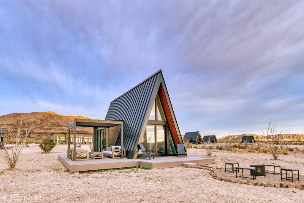 Gorgeous A-Frame Cabin Stardust Big Bend’s Newest Gem