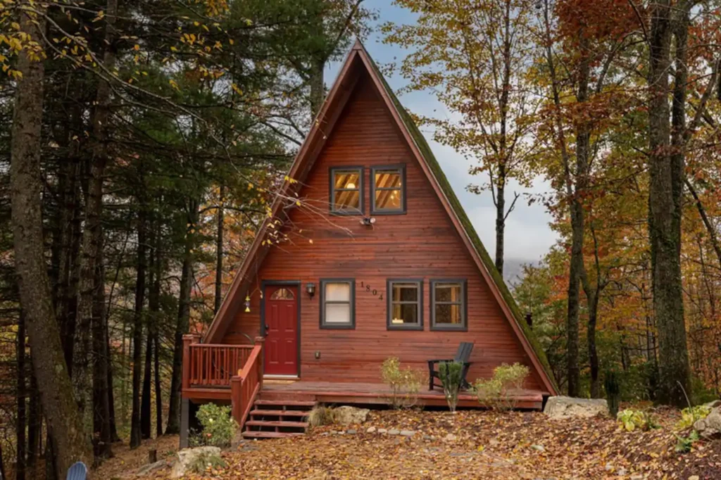 Fantastic A-Frame Cabin In The NC Mountains And Enchanting