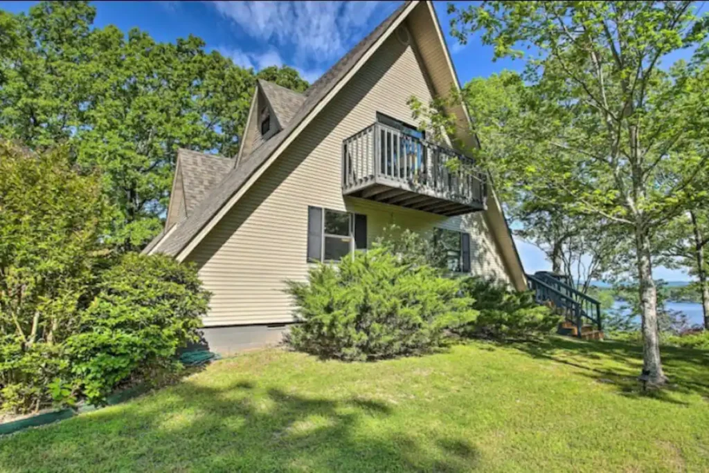 Gorgeous A-Frame Cabin Where Nature Meets Comfort In Southern Style