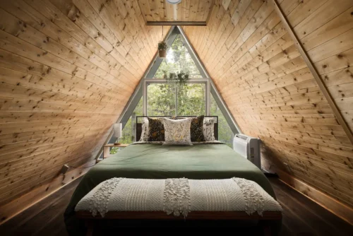 a-frame cabin