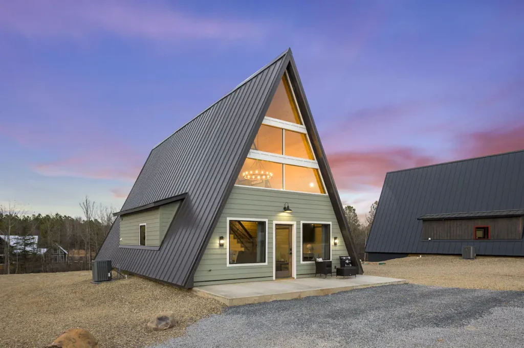 Stunning A-Frame Cabin A Luxurious Home Tour In Nature’s Embrace