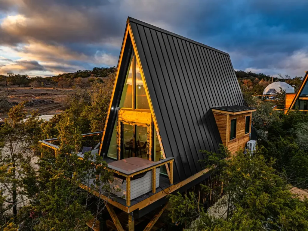 The Best A-Frame Cabin In Fredericksburg, Texas, United States