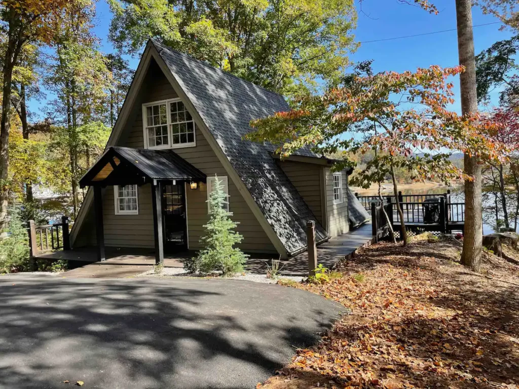 Amazingly A-Frame Cabin Getaway Near Blue Ridge Mountains