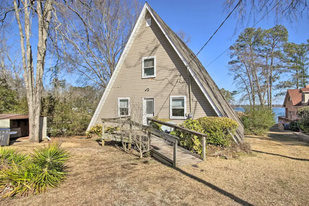 Amazingly A-Frame Cabin Discovering The Perfect Balance Of Comfort