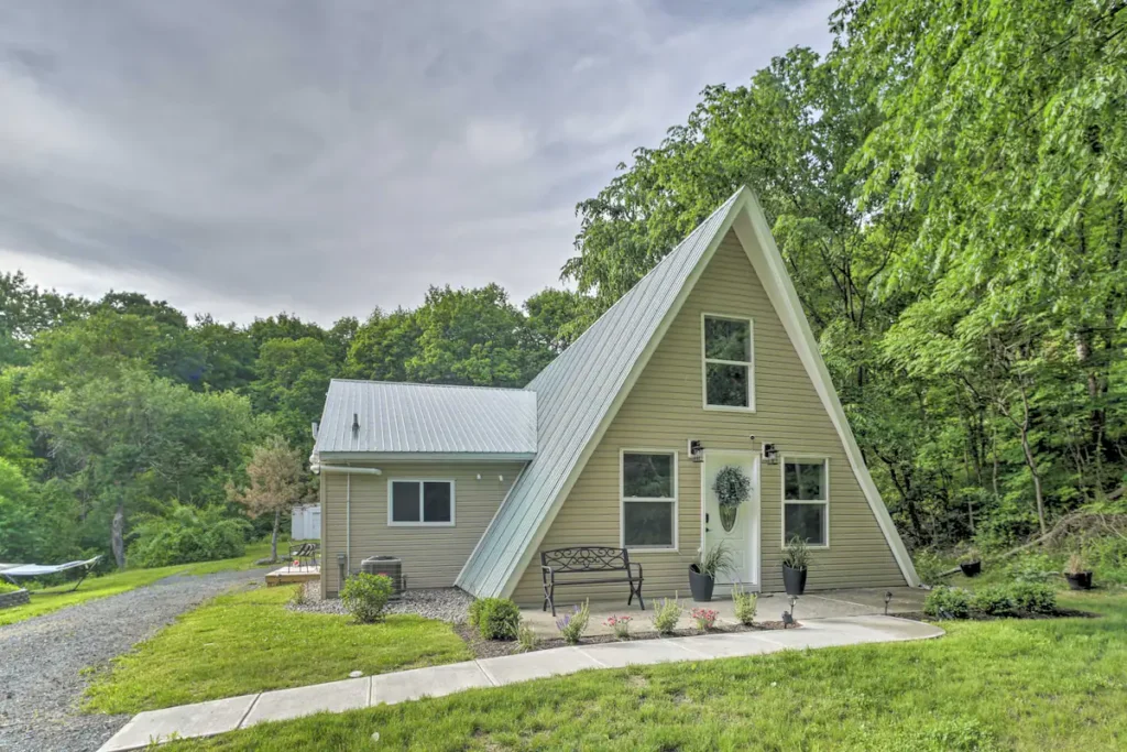 Fantastic A-Frame Cabin A Retreat In Melrose’s Natural Beauty