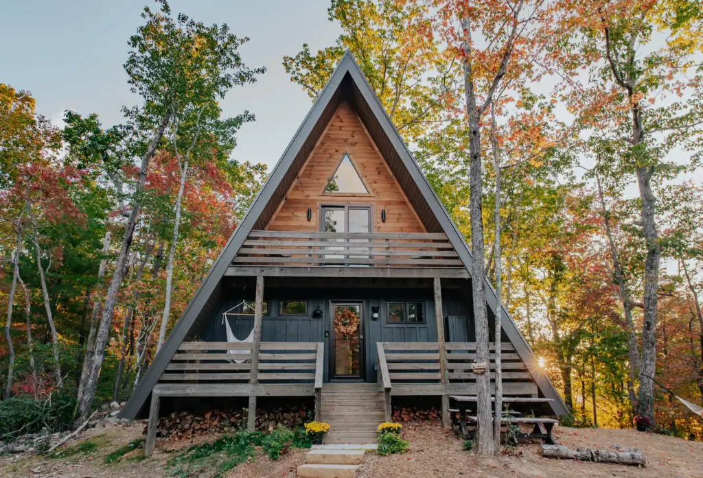 Mountain A-Frame Cabin