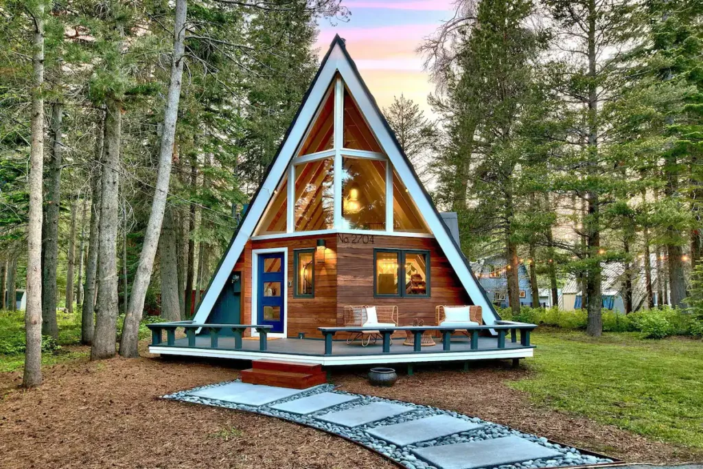 Amazing A-Frame Cabin South Lake Tahoe’s All-Season Wonderland