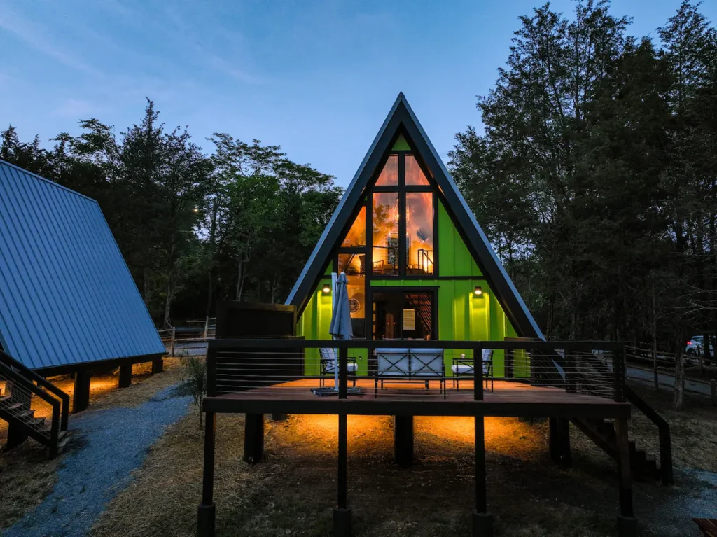 The Best A-Frame Cabin Review With Amazing Interior