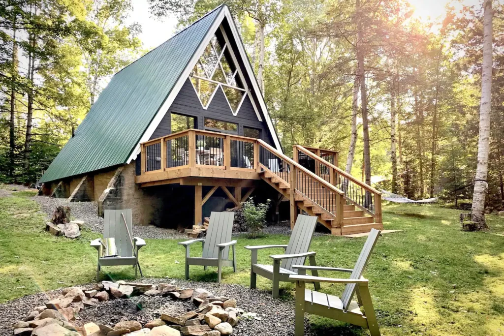 Gorgeous A-Frame Cabin Explore Muskoka’s Hidden Valley Gem